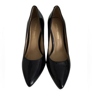 Arturo Chiang Black Pointed-Toe Heels